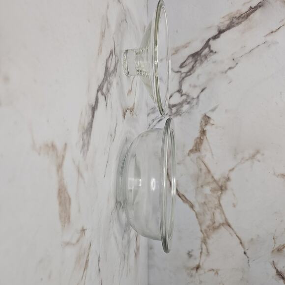 Vintage Hazel Atlas glass covered bowl - Picture 7 of 8